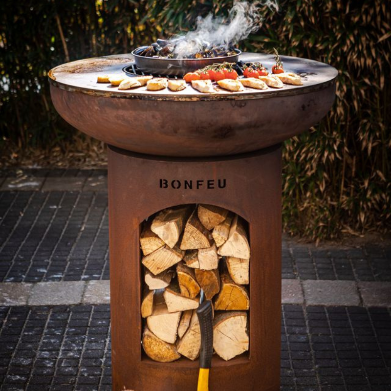 BonFeu, BonBiza Open, BBQ Plancha, Rust