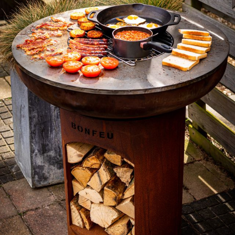 BonFeu, BonBiza Open, BBQ Plancha, Rust