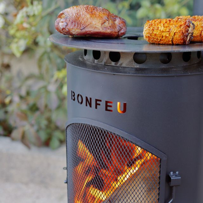 BonFeu, BonTino, Outdoor Fireplace, Black