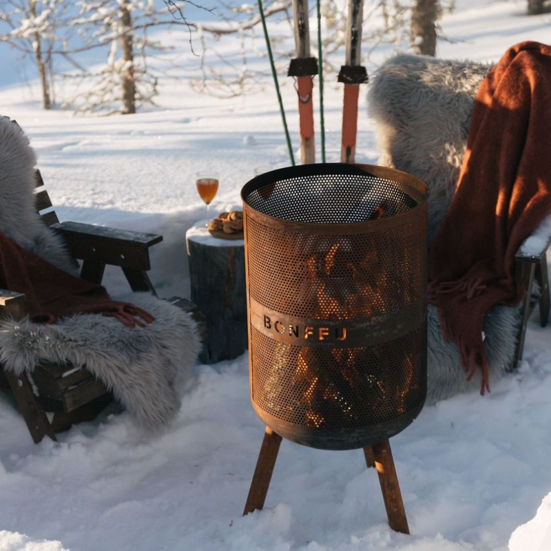 BonFeu, BonVes 45, Fire Pit, Black