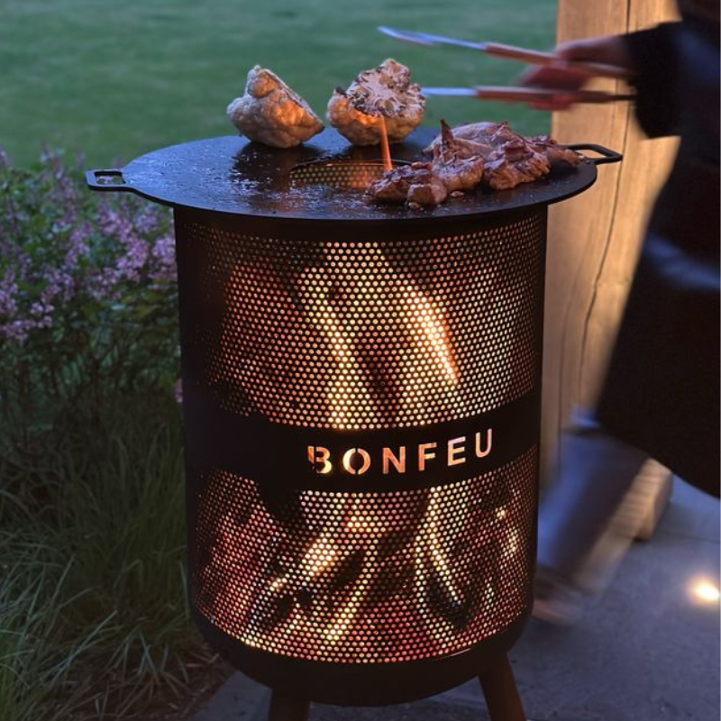 BonFeu, BonVes 45, Fire Pit, Black