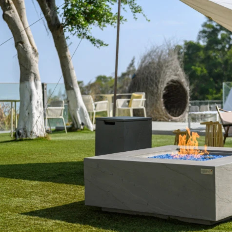 Capertee Fire Table - Space Grey