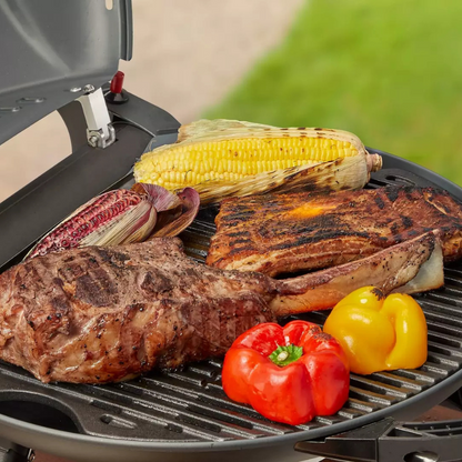 O GRILL 900 Portable Gas BBQ | Family-Sized Outdoor Grill - Orange