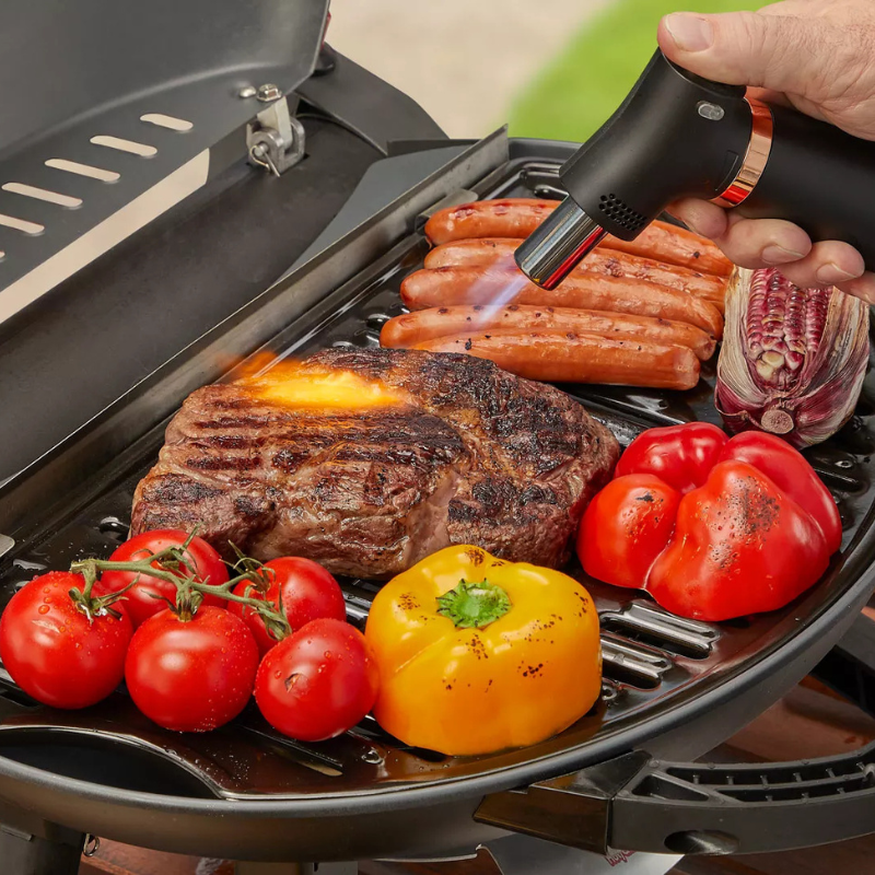 O GRILL 500 Cream Portable Gas BBQ | Compact Outdoor Grill