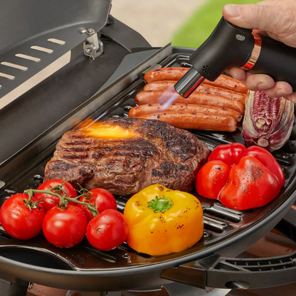 O GRILL 500 Cream Portable Gas BBQ | Compact Outdoor Grill