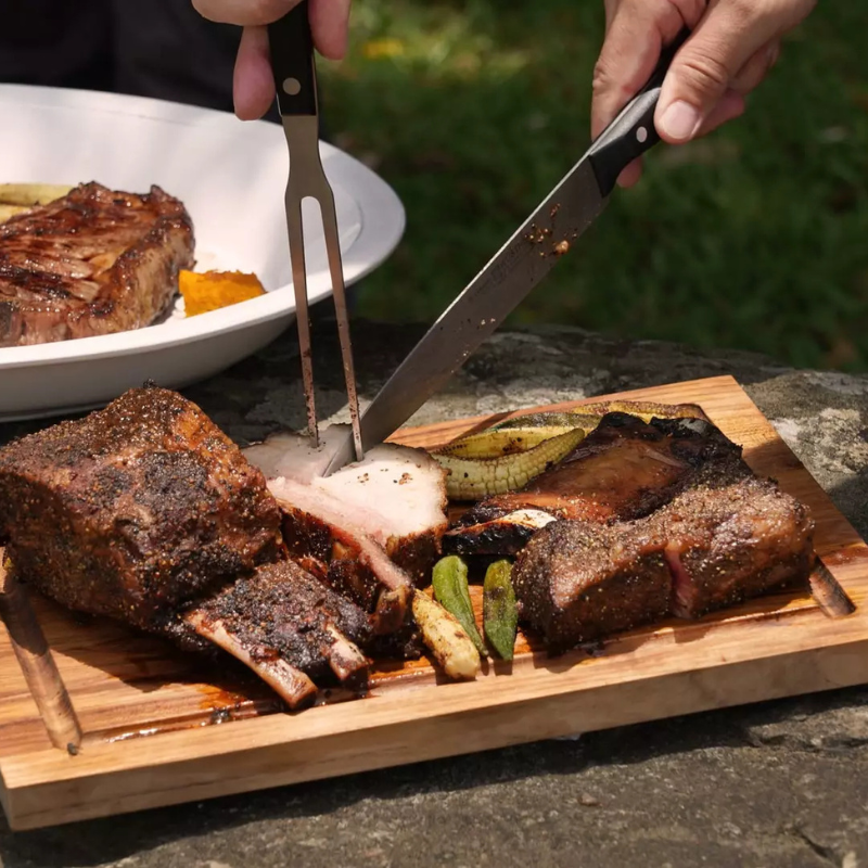 O GRILL 900 Portable Gas BBQ | Family-Sized Outdoor Grill - Orange