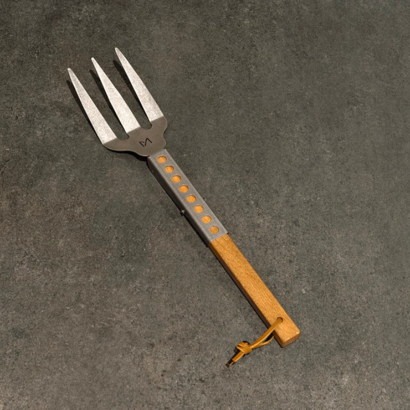 Flippin’ Fork – Heritage Edition | Stainless Steel BBQ Tool