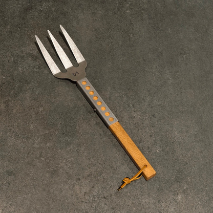 Flippin’ Fork – Heritage Edition | Stainless Steel BBQ Tool
