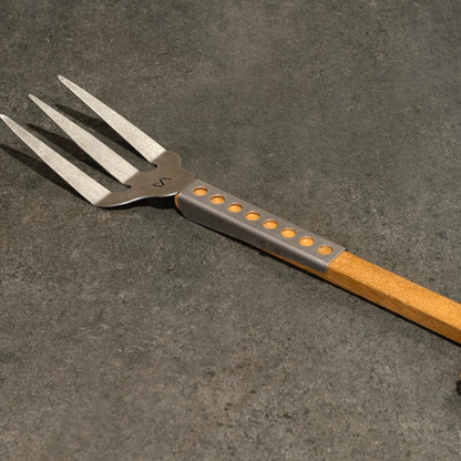 Flippin’ Fork – Heritage Edition | Stainless Steel BBQ Tool