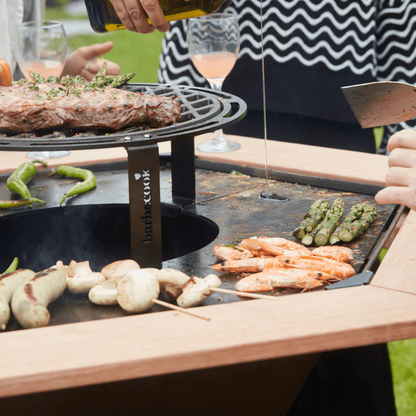 Barbecook Nestor FSC Side Tables – Bamboo BBQ Extensions