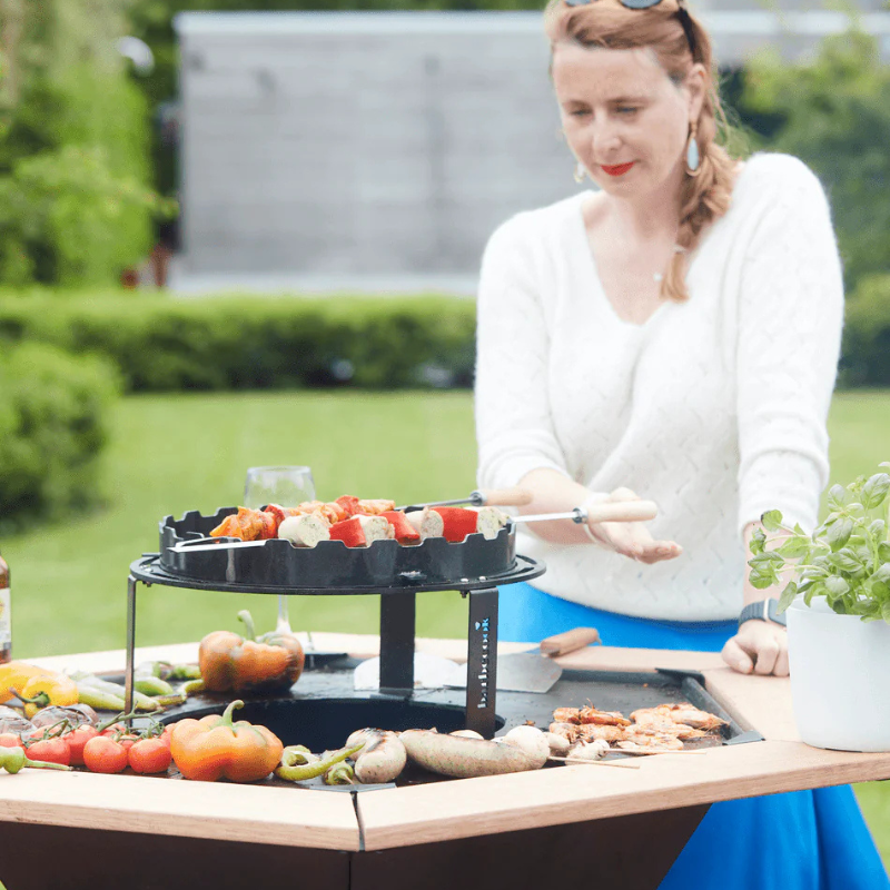 Barbecook Nestor FSC Side Tables – Bamboo BBQ Extensions