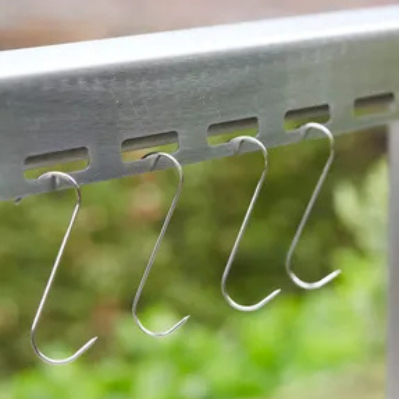 Barbecook Pedro Smoking Hooks Set of 6 Stainless Steel BBQ Hooks