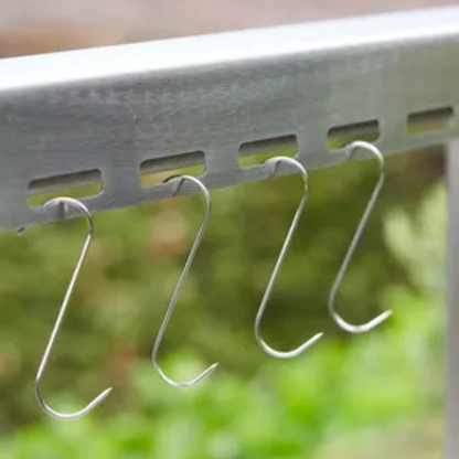 Barbecook Pedro Smoking Hooks Set of 6 Stainless Steel BBQ Hooks