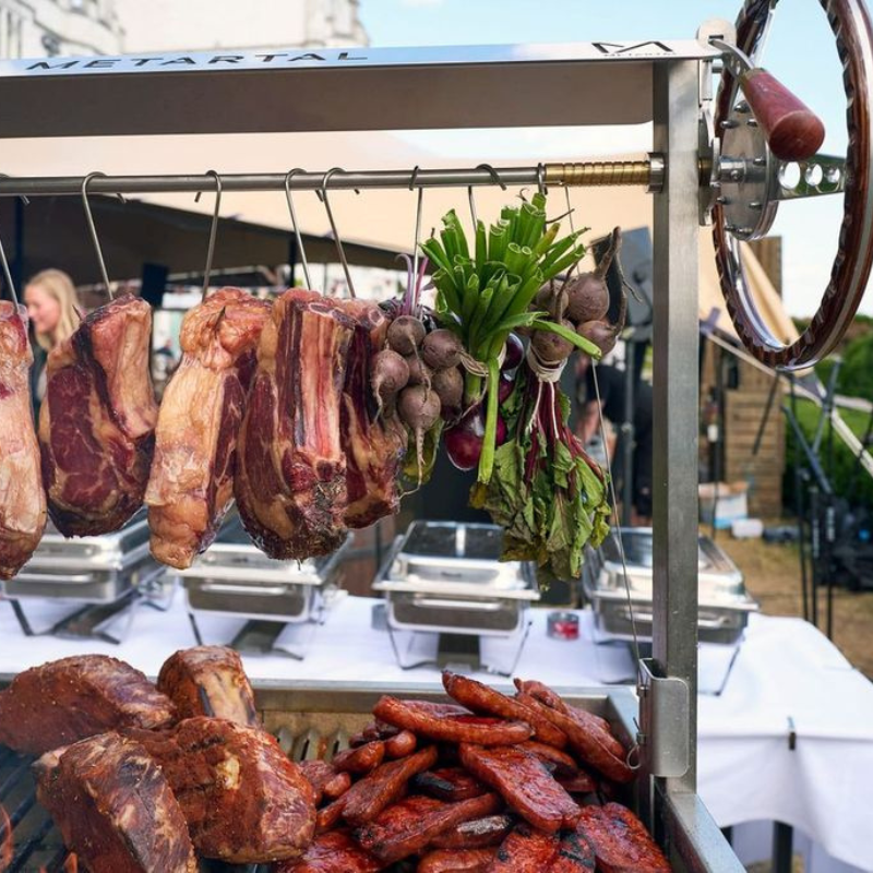 The Asador Nino Grill Only | Handmade Stainless Steel Argentine Grill