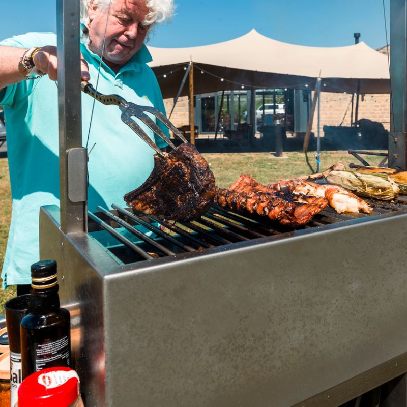 The Asador Nino Grill Only | Handmade Stainless Steel Argentine Grill