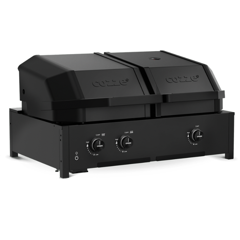 Cozze Elements Outdoor Kitchen with Gas Grill, Sink and Storage