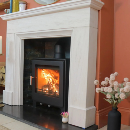 Woodford Lowry 5XL Widescreen Multifuel Stove 5kW DEFRA