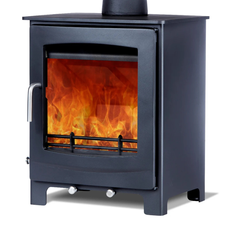 Woodford Turing 5X Multifuel Stove 5kW A Plus Ecodesign