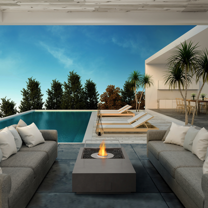 Manhattan 50 EcoSmart Fire Table with 8L Bioethanol Burner