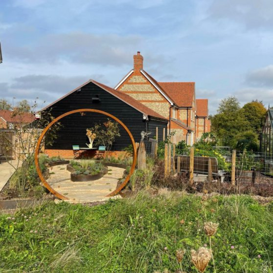 Corten Steel Moongate – 2.2 Meter ring