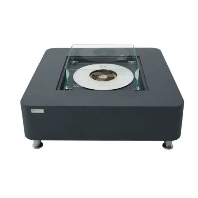 Elementi Perth Ethanol Fire Table Concrete Square Indoor Outdoor