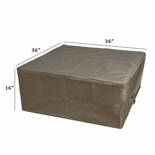 Elementi, Canvas Cover, Manhattan Fire Table, Outdoor Protection