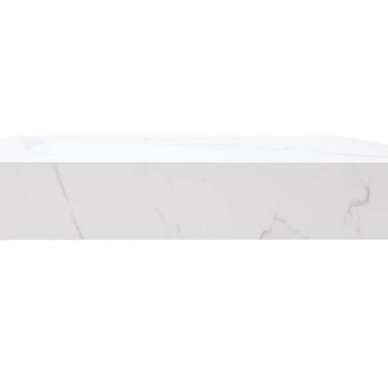 Elementi, Bianco Coffee Table, Square Large, Marble Porcelain Outdoor