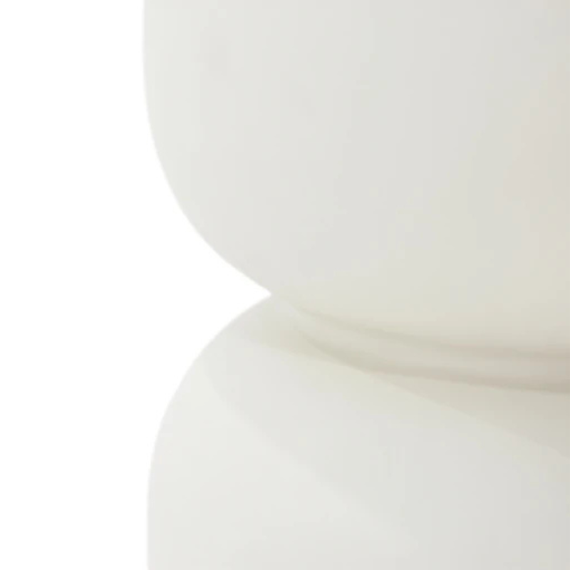 Elementi, Chronos Side Table, Cream White Outdoor