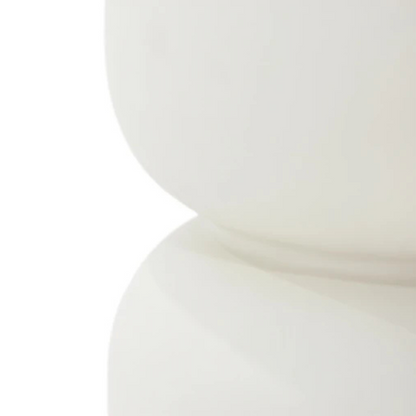 Elementi, Chronos Side Table, Cream White Outdoor