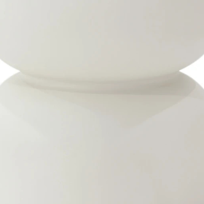 Elementi, Chronos Side Table, Cream White Outdoor