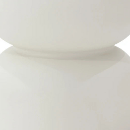 Elementi, Chronos Side Table, Cream White Outdoor