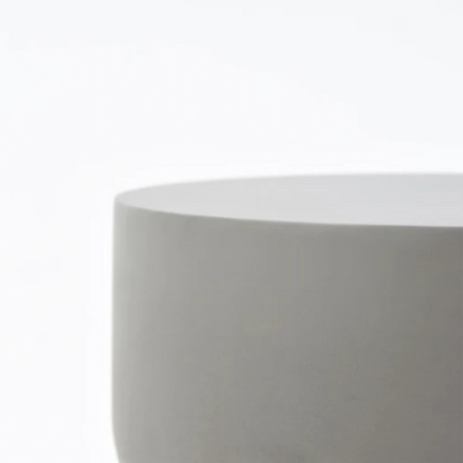 Elementi, Chronos Side Table, Space Grey Outdoor