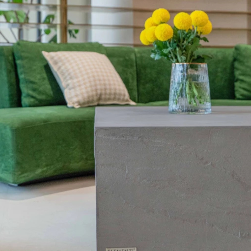 Elementi, Colorado Coffee Table, Square Medium Space Grey Outdoor