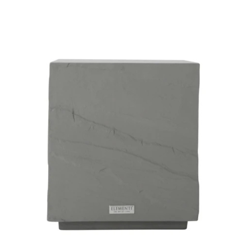Elementi, Colorado Side Table, Space Grey Outdoor