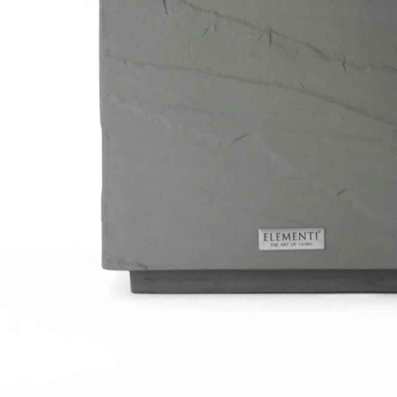 Elementi, Colorado Side Table, Space Grey Outdoor