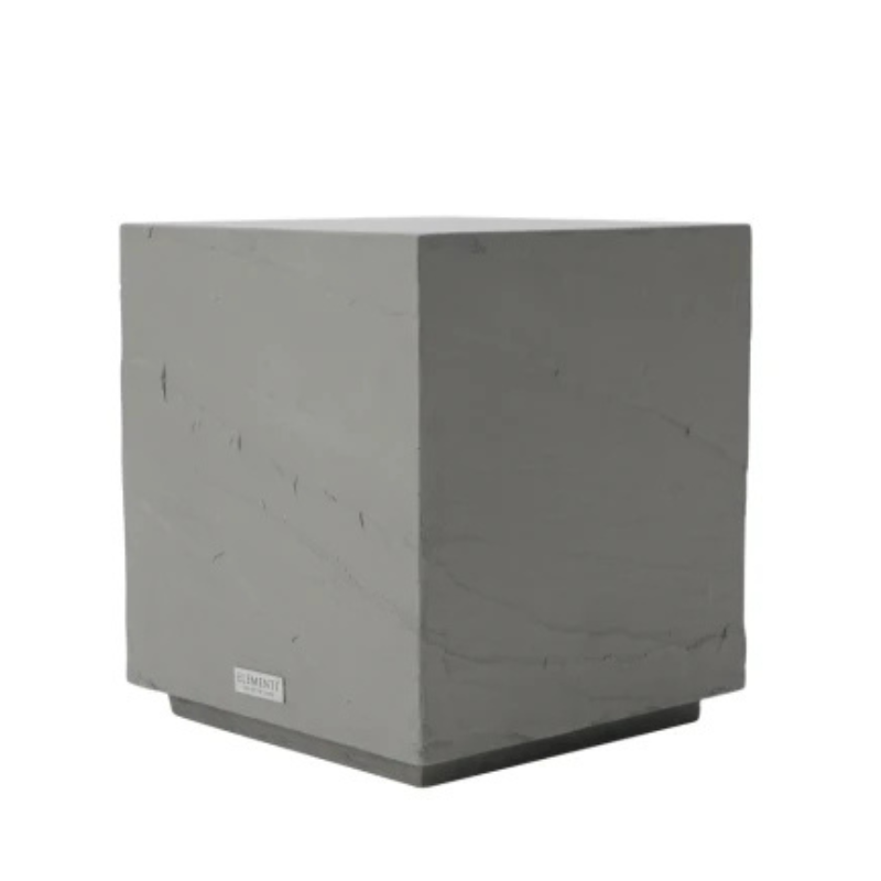 Elementi, Colorado Side Table, Space Grey Outdoor