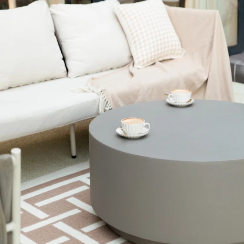 Elementi, Rome Coffee Table, Medium Space Grey, Outdoor Concrete