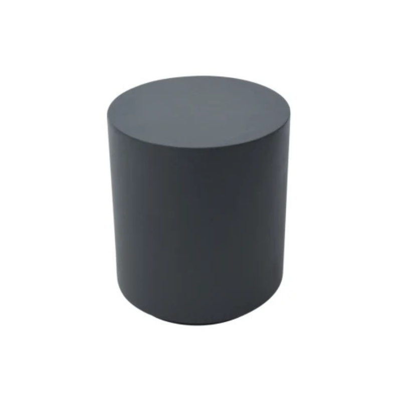 Elementi, Rome Side Table, Large Slate Black, Outdoor Concrete