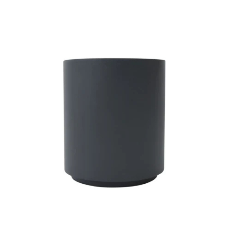 Elementi, Rome Side Table, Large Slate Black, Outdoor Concrete
