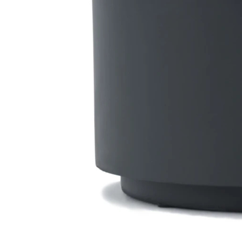 Elementi, Rome Side Table, Large Slate Black, Outdoor Concrete