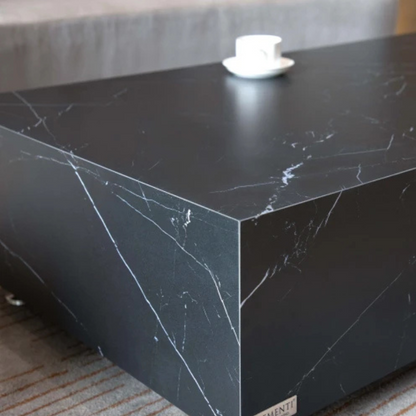 Elementi, Sofia Coffee Table, Rectangle Marble, Porcelain Outdoor