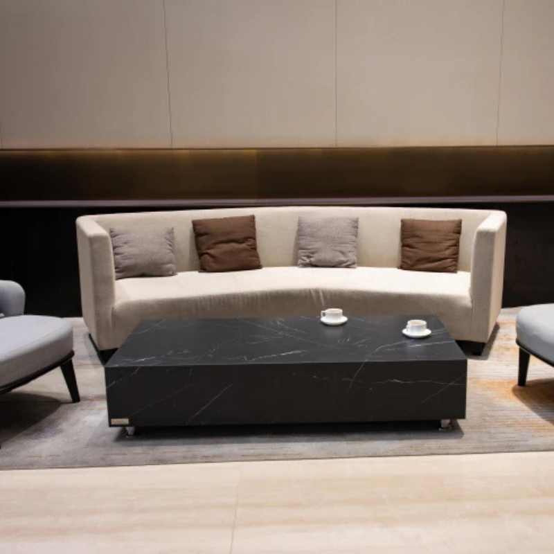 Elementi, Sofia Coffee Table, Rectangle Marble, Porcelain Outdoor