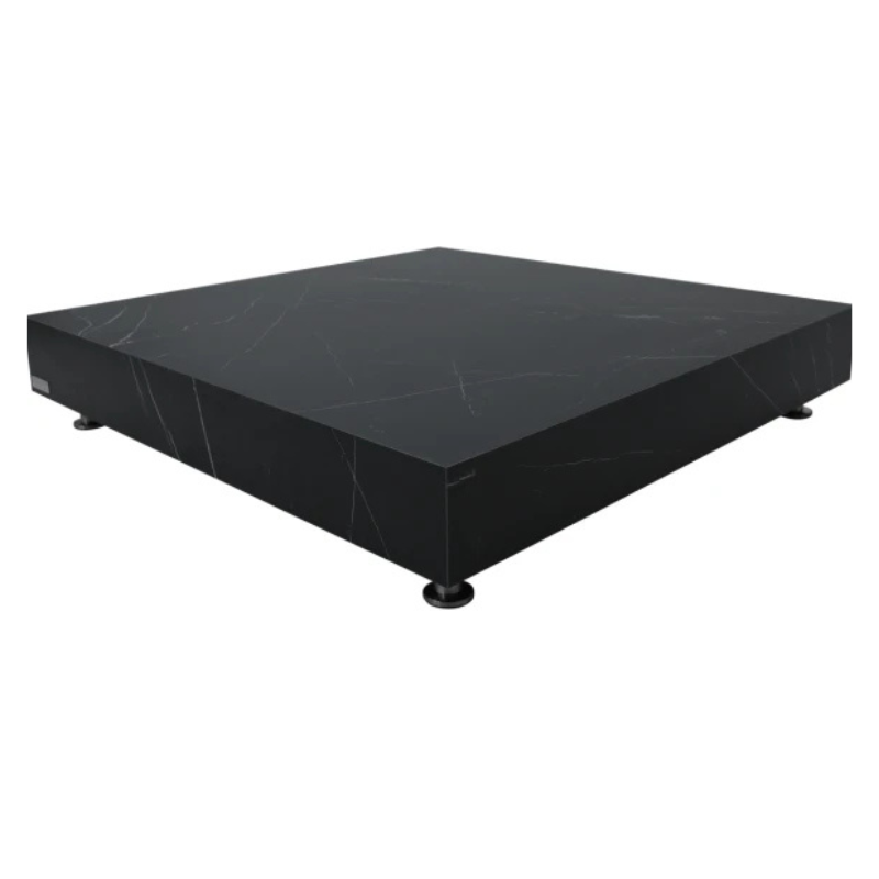 Elementi, Sofia Coffee Table, Square Large Marble, Porcelain Outdoor