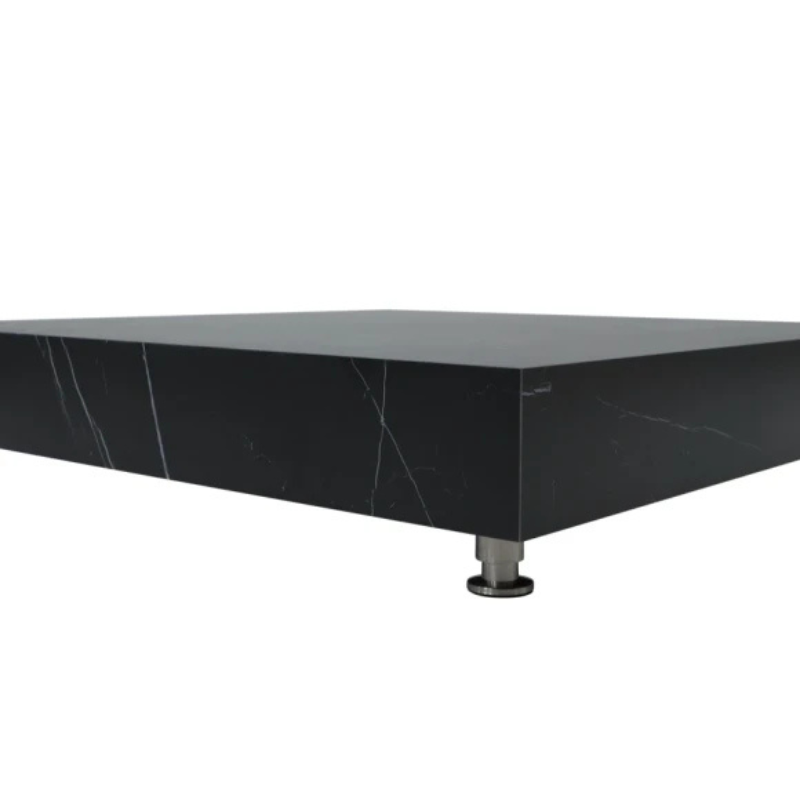 Elementi, Sofia Coffee Table, Square Large Marble, Porcelain Outdoor