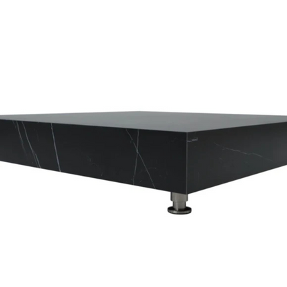 Elementi, Sofia Coffee Table, Square Large Marble, Porcelain Outdoor