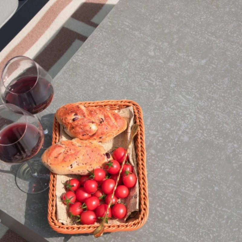 Elementi, Tevere Coffee Table, Space Grey, Outdoor Concrete
