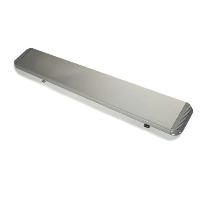 MO-EL, Heatwave Hot Top Infrared Heater, 1650W Silver Outdoor