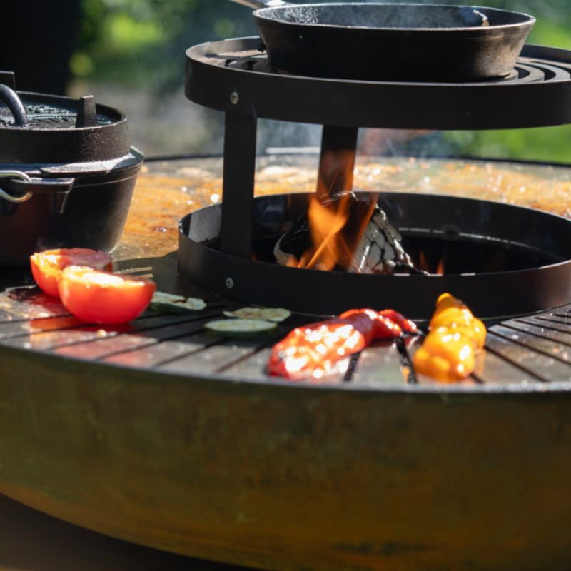 HEAT Bakka Barbecue With Grill & Storage – 80 cm Steel