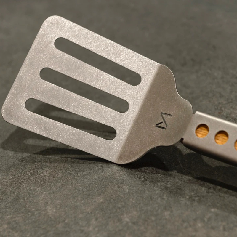 Heritage Spatula | Stainless Steel & Hardwood BBQ Tool