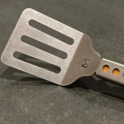 Heritage Spatula | Stainless Steel & Hardwood BBQ Tool